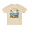 Summer Vibes Unisex Classic Tee - Colorful Sunset Design