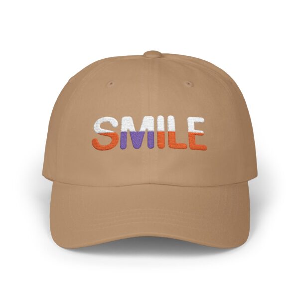 Smile Classic Dad Cap - Stylish Casual Headwear for Everyday Wear - Image 3