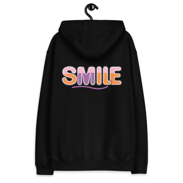 Premium eco hoodie, Playful Style Smile Hoodie