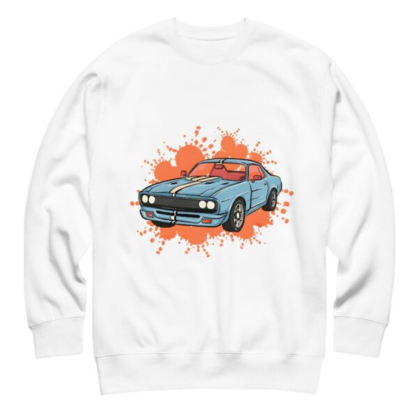 Unisex Premium Car Graphics Sweatshirt - Image 6