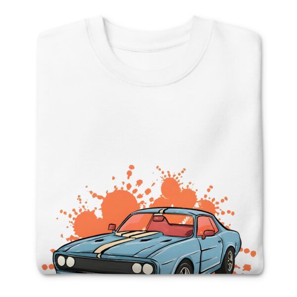 Unisex Premium Car Graphics Sweatshirt - Image 8