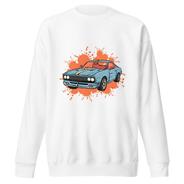 Unisex Premium Car Graphics Sweatshirt - Image 9